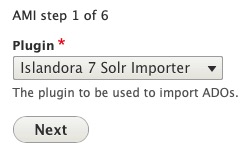 Islandora Solr Importer Step 11