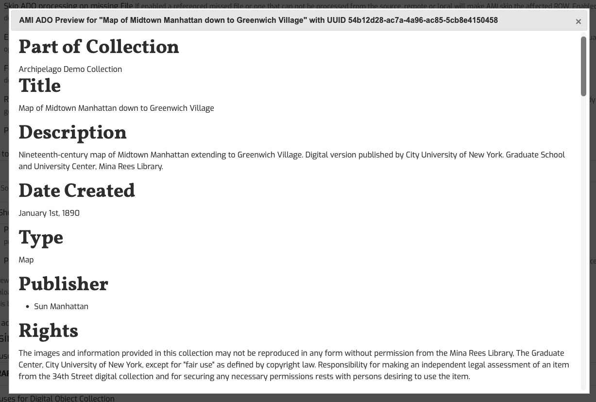 AMI Set Preview Outcome 1